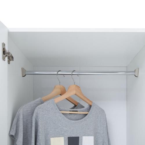 Essentials 3 Door Double Wardrobe White | TAD512 | 